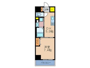 ボヌール梅田の物件間取画像